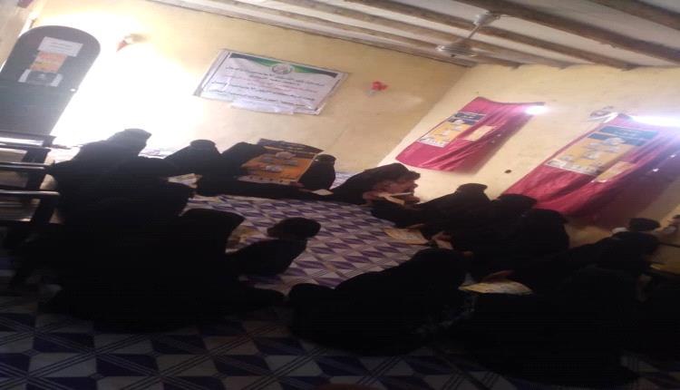 جمعية الفقيد طلاب تقوم بتوعية الأهالي حول مرض الكوليرا في خنفر 