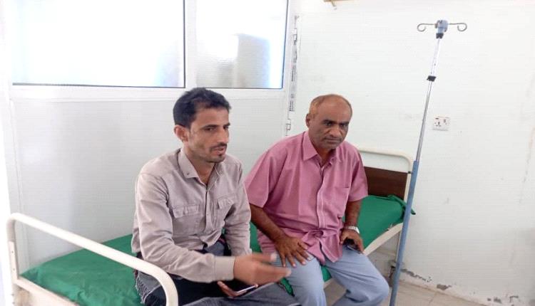 نائب مدير عام صحة أبين يتفقد مركز العزل الصحي بمستشفى زنجبار