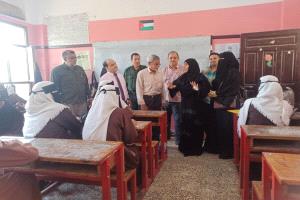 تدشين اختبارات النقل في مدارس مديرية مديرية دار سعد