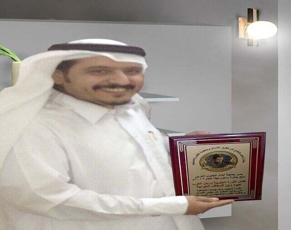 الفنان الجنوبي عبود الخواجه يحرز على جائزة باعوم لحقوق الانسان