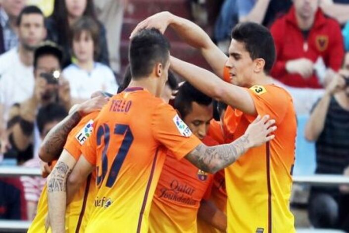 برشلونة على بُعد 9 نقاط من الفوز بالدوري الإسباني
