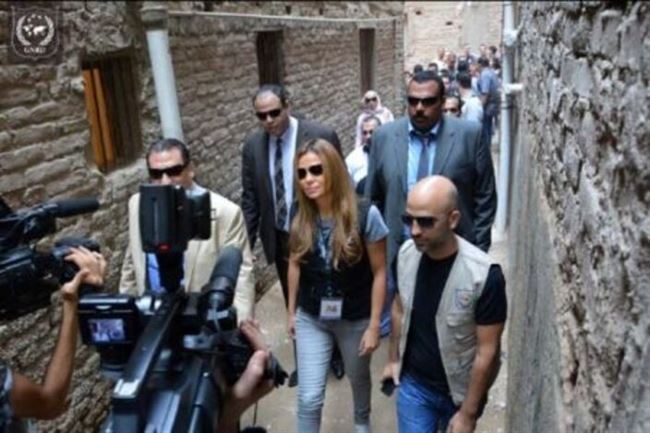 كارول سماحة دشنت حملة لتطوير العشوائيات في مصر