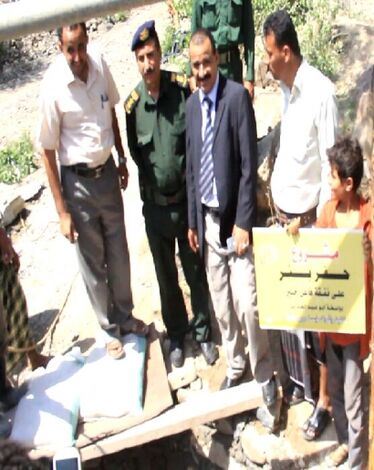 افتتاح خزان مياه في خديري