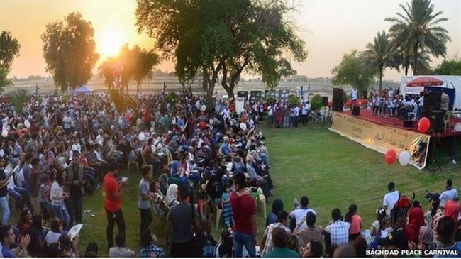 مهرجان من أجل السلام في بغداد رغم المعاناة