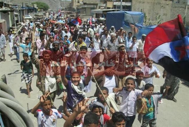 مشاركون في مسيرة جماهيرية بمودية : علينا صد أي مؤامرات مشبوهة تصدرها نفوذ صنعاء إلى الجنوب