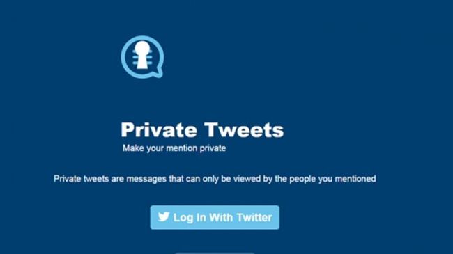 Private Tweets موقع جديد للرسائل الخاصة على "تويتر"