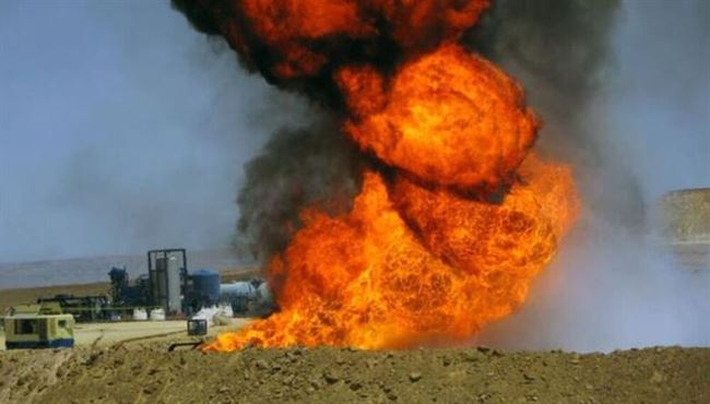 اعتداء على أنبوب رئيسي يوقف تدفق النفط في اليمن