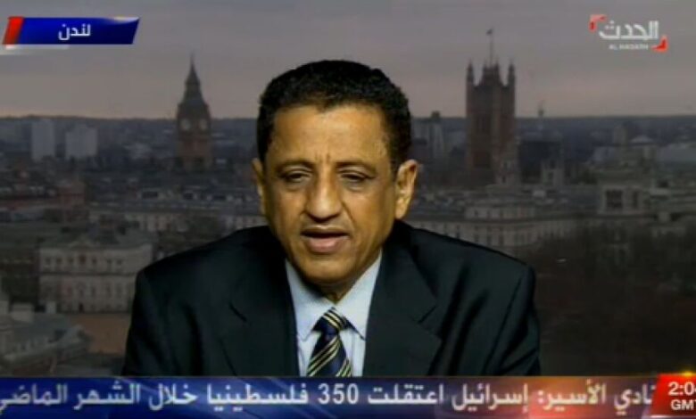 أكد أنهم انقلبوا على كل الاتفاقات .. محمد القباطي: الحوثيون يسعون لهيمنة طائفية على الجنوب والمحافظات السنية في الشمال