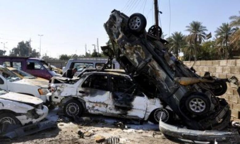 مقتل ثمانية أشخاص في هجمات بقنابل وصواريخ في بغداد