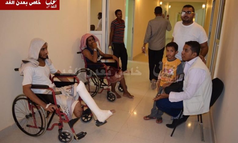 حرم النائب الأول لرئيس الجمهورية السوداني تتفقد الجرحى اليمنيين بمستشفى حاج الصافي