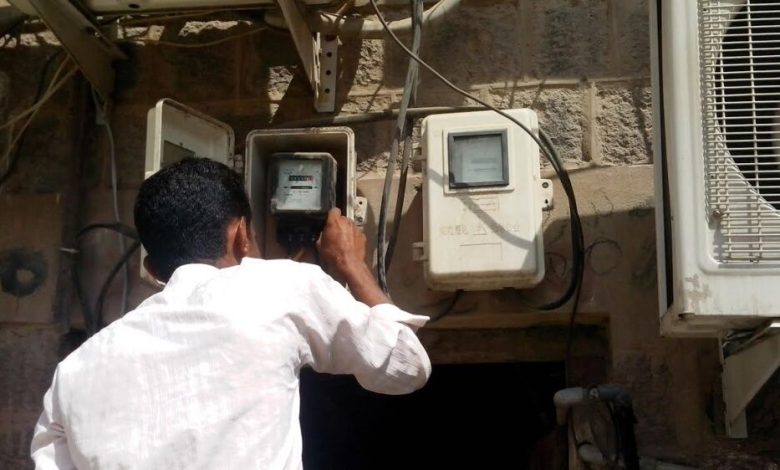 مديونية الكهرباء في عدن تدق ناقوس الخطر