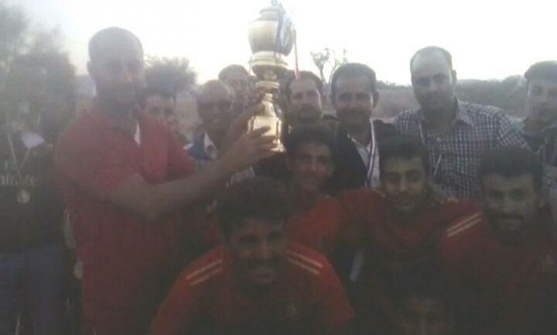 نوفمبر بطلاً لبطولة الشهيد وضاح لبوزة لكرة القدم بلحج