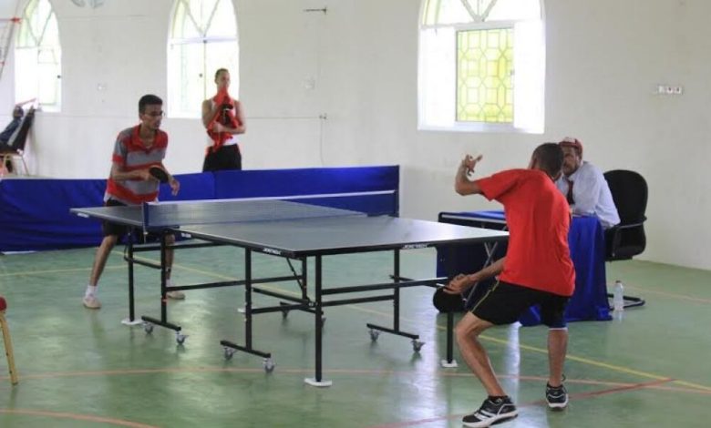 انطلاق تصفيات بطولة عدن لكرة الطاولة للناشئين والشباب