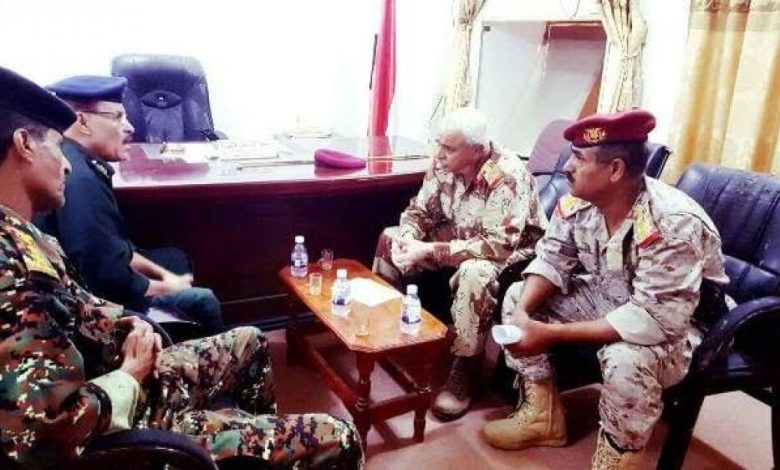 قائد المنطقة العسكرية الاولى يترأس لقاء بسيئون لمناقشة الاوضاع الامنية وسبل تعزيزها بوادي حضرموت