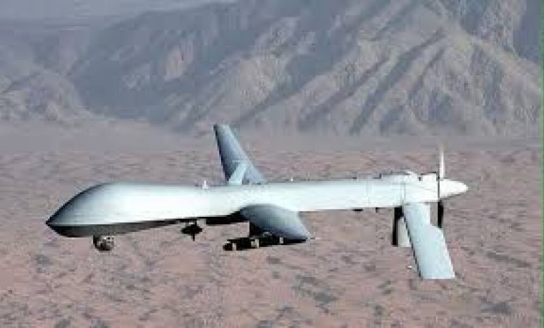 طائرة أمريكية بدون طيار تستهدف منزل قيادي في تنظيم القاعدة بالوضيع بأبين