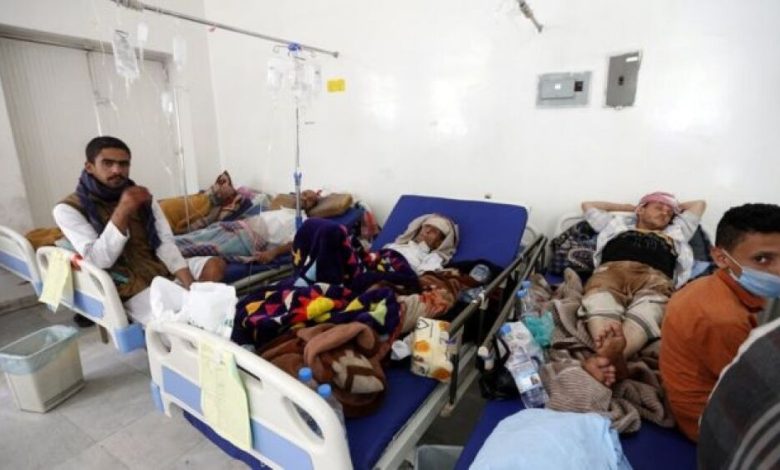 ارتفاع وفيات الكوليرا في اليمن إلى 1205 شخصا