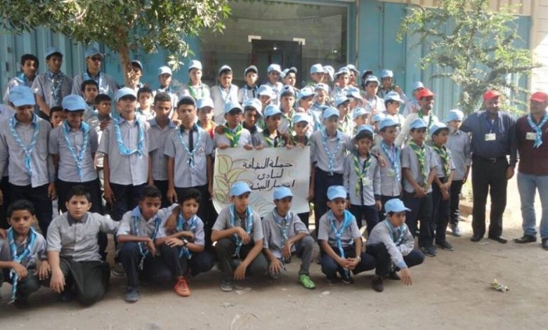 استعراض صورة : مدارس النبراس في عدن نموذج للنشاط البيئي المتميز