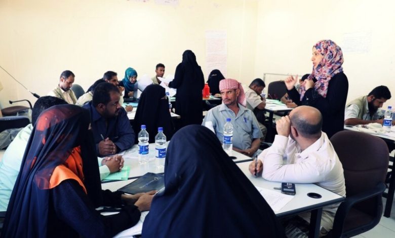مشروع بناء السلام في اليمن: اختتام تدريب خاص بكتابة مقترحات المشاريع للوسطاء المحليين في "الحوطة"