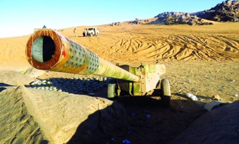 قوات الشرعية تنزع ألغام الحوثي وتفكك صواريخه في البقع