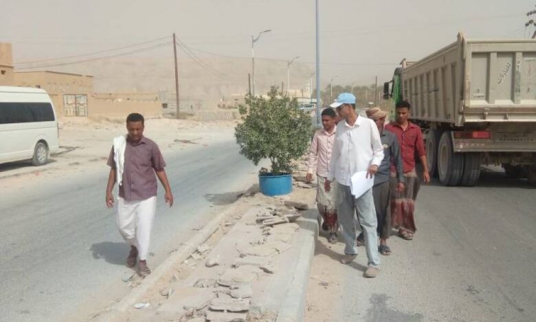 سليم موقع مشروع تحسين مدخل مدينة ساه ورصف مصارف السيول بحي الصيقة