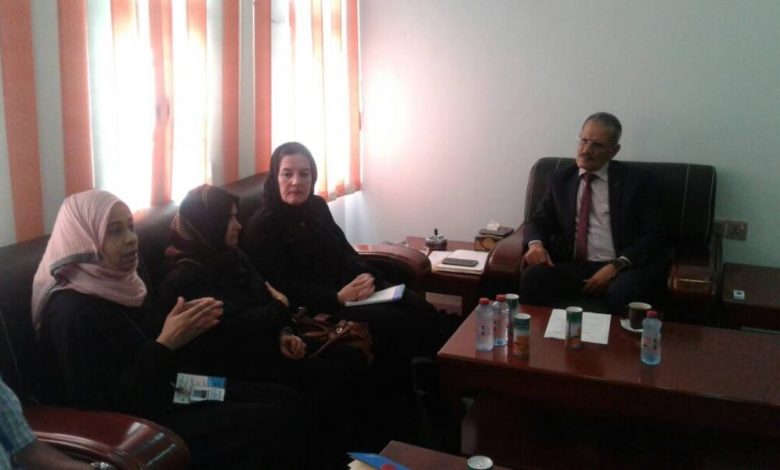 وزير التربية والتعليم د. عبد الله لملس يلتقي المفوضية السامية للاجئين