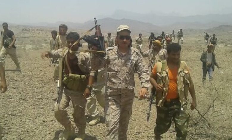 قوات اللواء الخامس والمقاومة الجنوبية تحرر جبل كسرىوشيفان ومنطقة السحي من قبضة الحوثيين شمال كرش.