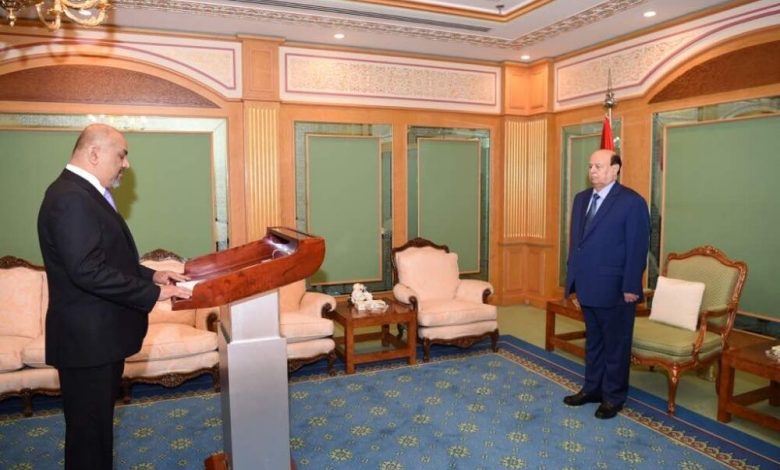 اليماني يؤدي اليمين الدستورية بمناسبة تعيينه وزيرا للخارجية