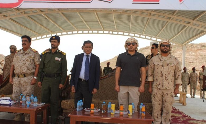 المحافظ البحسني يدشن دورة الأمن الأولى بدعم وتمويل من دولة الأمارات العربية المتحدة