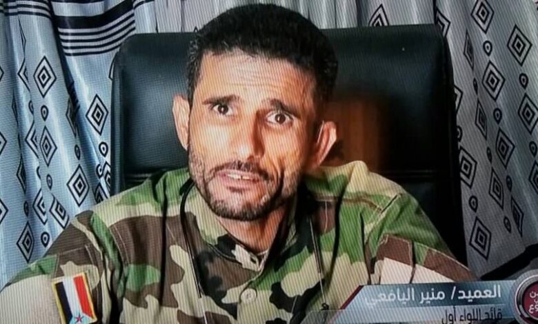 ابو اليمامة: الرئيس عبدربه منصور هادي هو رئيسنا الشرعي والإخوان هم من يحاول زعزعة الأمن في عدن