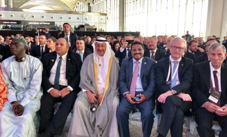 وزير النقل اليمني يشارك في افتتاح مطار إسطنبول الجديد