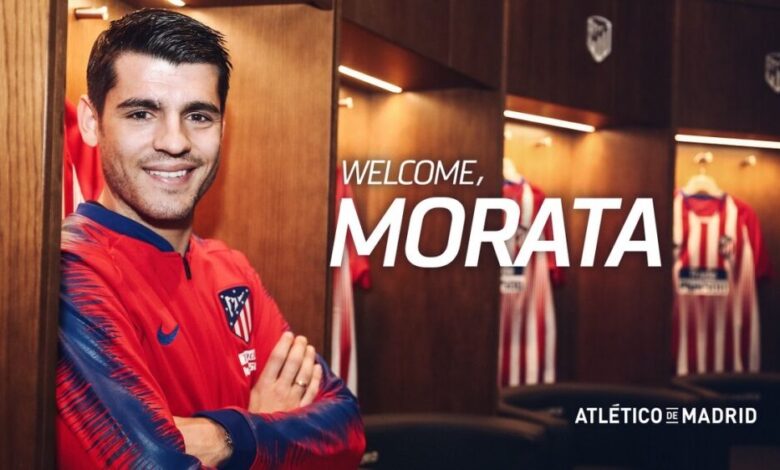 رسمياً .. ألفارو موراتا ينضم إلى أتلتيكو مدريد