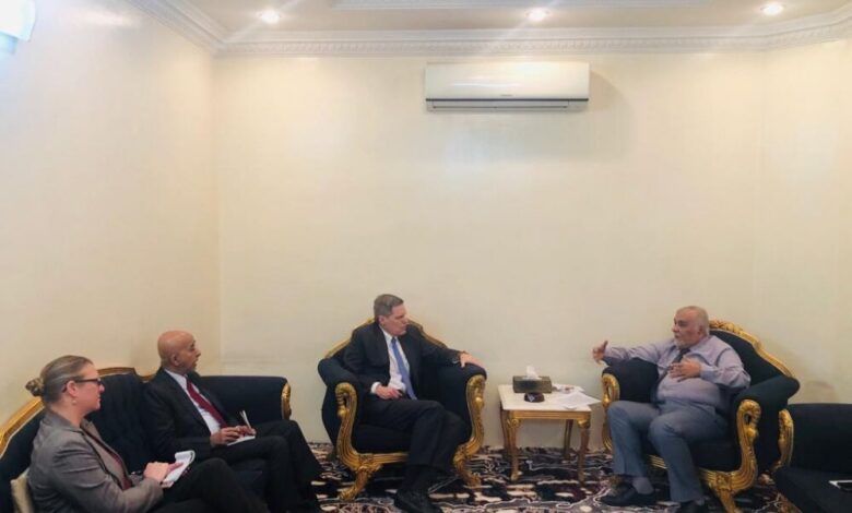 مكاوي يستقبل سعادة سفير الولايات المتحدة ماثيو تولر ويناقش معه المستجدات في الساحة اليمنية والجنوب خاصة