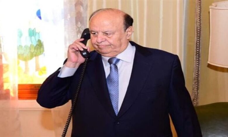 رئيس الجمهورية يتلقى اتصالات هاتفية من المسؤولين والقادة العسكريين