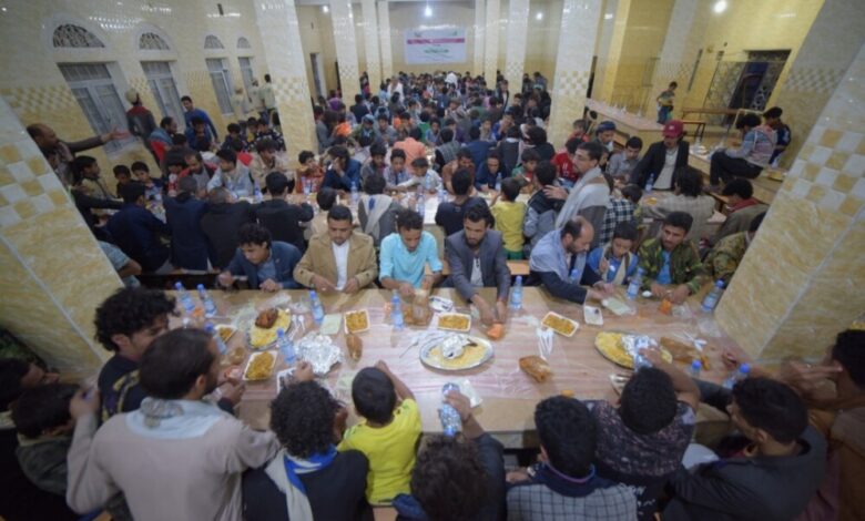 العون المباشر تطلق مشروع إفطار عشرة آلاف أسرة في أمانة العاصمة صنعاء