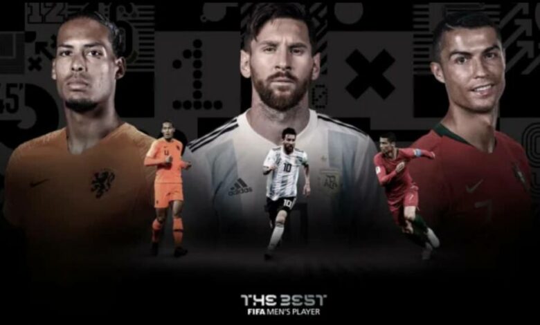 القائمة النهائية لجائزة "The best" لأفضل لاعب في العالم