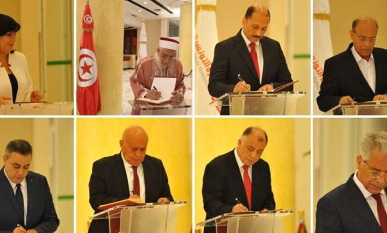 المرشحون لرئاسة تونس يبدأون أول مناظرة في تاريخ البلاد