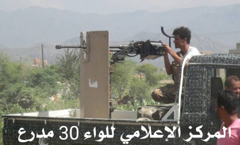 إحباط عملية تسلل للحوثيين في قطاع الفاخر غرب الضالع