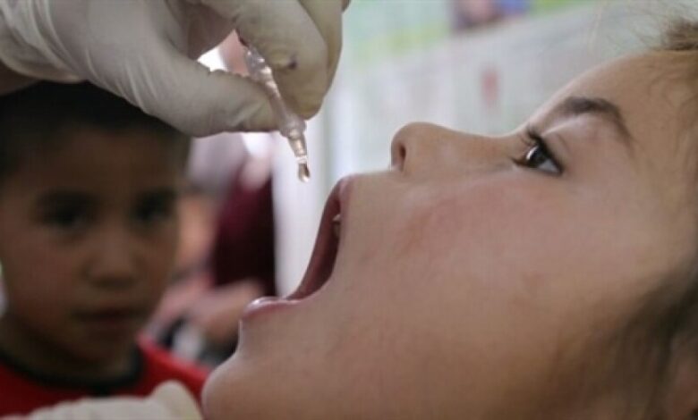 غداً..انطلاق فعاليات حملة التحصين ضد شلل الأطفال بعموم المحافظات