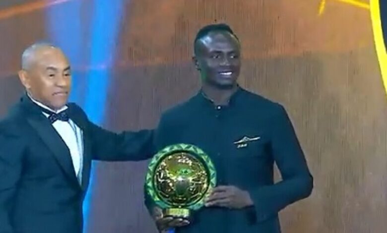 عاجل... ساديو ماني يفوز بجائزة أفضل لاعب افريقي