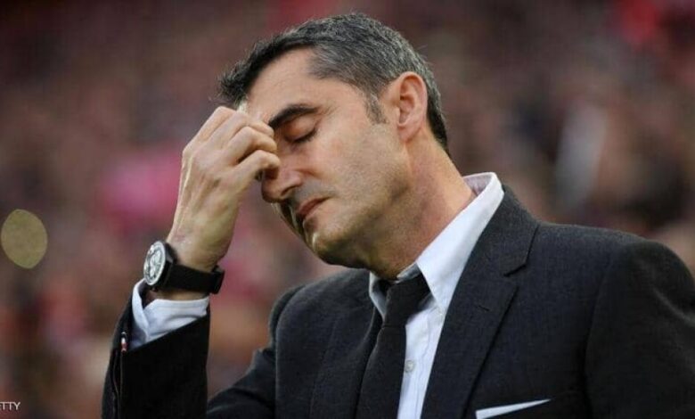 كواليس أقالة برشلونة لمدربه فالفيردي وتعيين سيتين