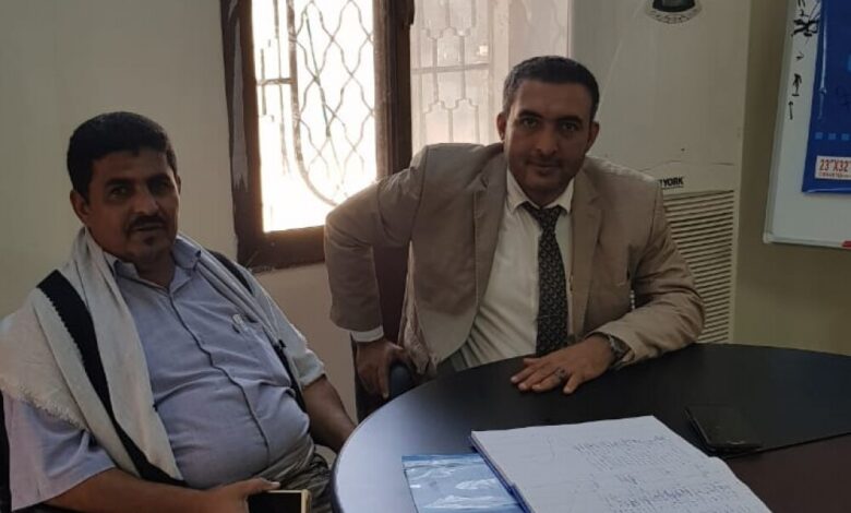 الوكيل الجنيدي يزور وزارة الصحة العامة والسكان في العاصمة عدن