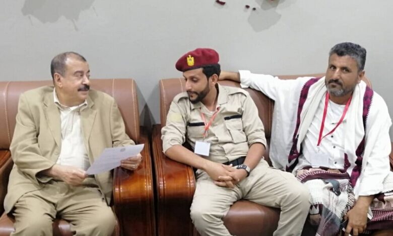 اللواء الركن احمد سعيد بن بريك يلتقي القائد طلال الكلدي في العاصمة عدن