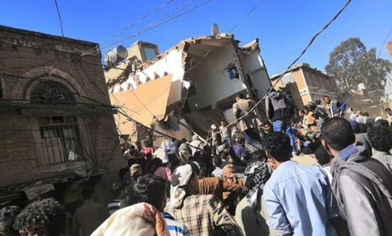 انفجار اسطوانة غاز يؤدي إلى وفاة امرأة وطفليها في صنعاء