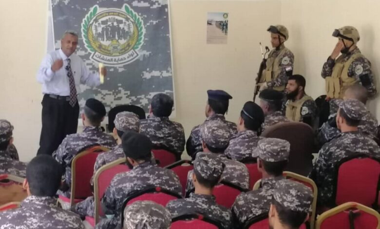قوات حماية المنشآت تقيم محاضرة توعوية حول فيروس كورونا