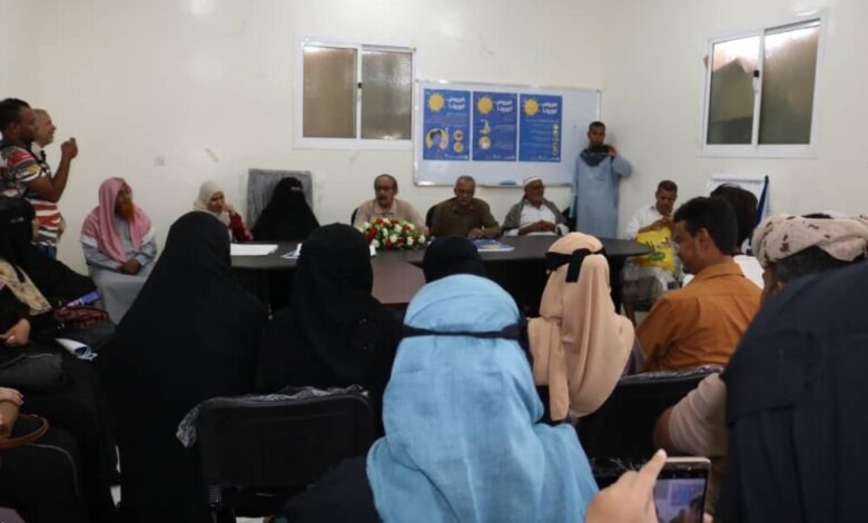 محلي الشيخ عثمان ومكتب الصحة  يدشنان حملة التوعية بفيروس كورونا بمبادرة ذاتية من ابناء المديرية