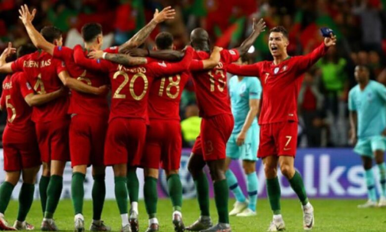 المنتخب البرتغالي يتبرع بنصف مكافأة التأهل ليورو