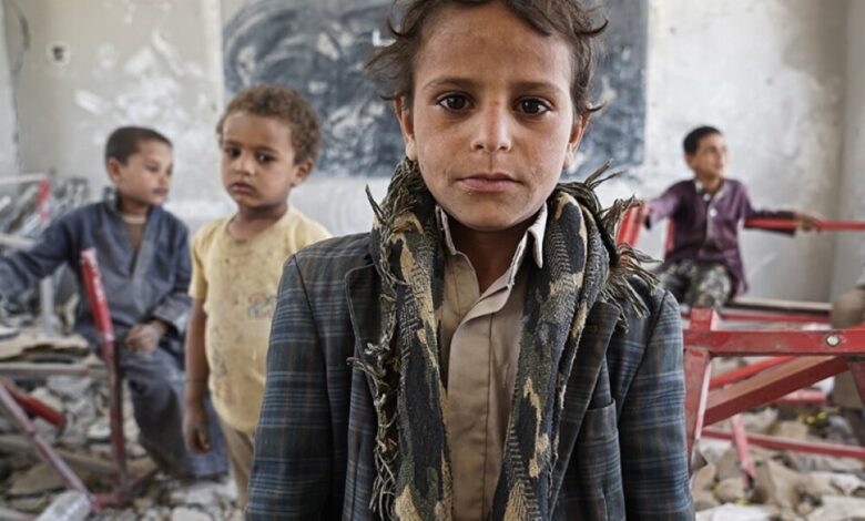 اليونيسف تناشد العالم إنقاذ أطفال اليمن