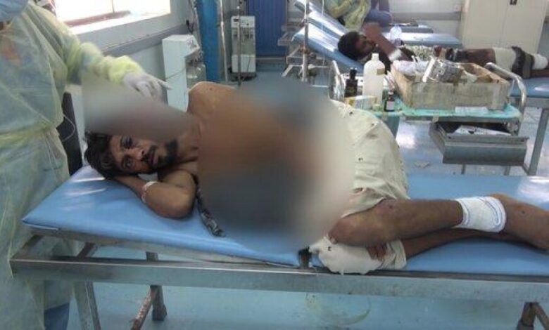 الحديدة.. إصابة مواطن بجروح خطيرة بانفجار عبوة ناسفة زرعها الحوثيون في الجاح
