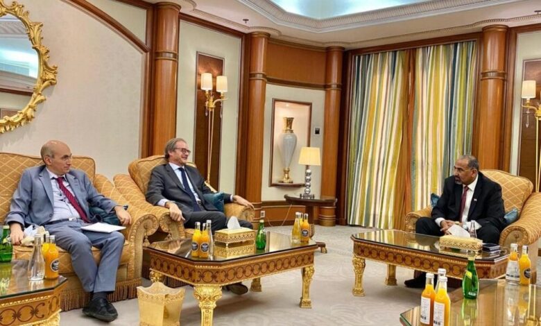 الزُبيدي يستقبل السفير الفرنسي لدى اليمن