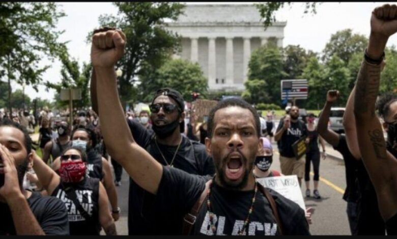 مظاهرات حاشدة تجتاح مدن أميركية واوروبية دعماً لمظلومية السود.